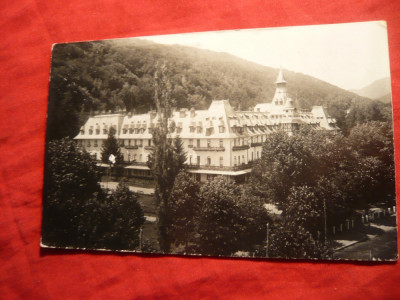 Ilustrata Calimanesti - Hotelul Societatii , circ. 1933 foto