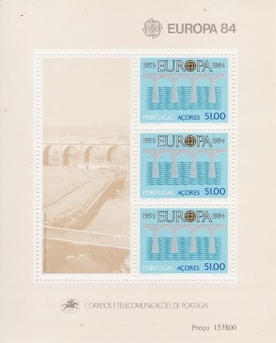 Azore 1984 - bloc cat.nr.5 neuzat,perfecta stare