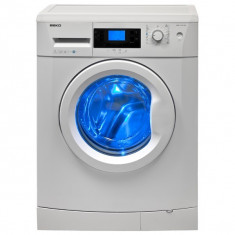 Masina de spalat rufe Beko WMB71242MBL, Blue Light, Incarcare Frontala, A++, 1200 rpm, 7 Kg, Afisaj LCD, Alb foto