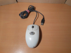 Optical mouse Logitech model BT58 pe Usb foto