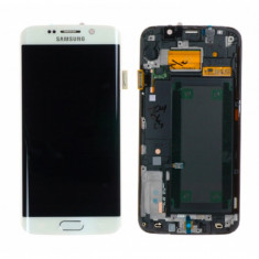 Display Samsung S6 Edge G925 alb touchscreen lcd foto