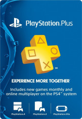 PlayStation Plus Membership sau credit - PS3/ PS4/ PS Vita cont US 1USD = 4.5RON foto