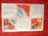 Bloc - Ziua Cosmonauticii 1968 URSS , 3 val., stampilat
