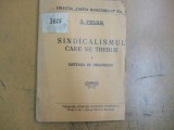 Sindicalismul care ne trebuie sistemul de organizare I. Felea 200