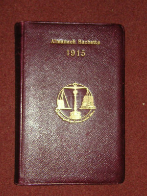 Almanach Hachette 1915 + Supliment foto