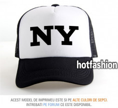 SAPCA, SEPCI TRUCKER, cu plasa, snapback - NEW YORK - e x c l u s i v ! foto