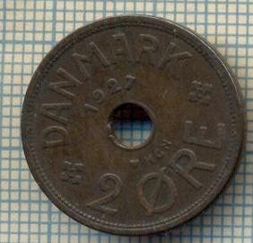 6050 MONEDA - DANEMARCA (DANMARK) - 2 ORE - ANUL 1927 -starea care se vede foto