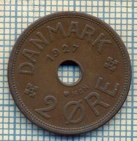 6038 MONEDA - DANEMARCA (DANMARK) - 2 ORE - ANUL 1927 -starea care se vede