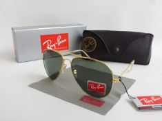 Ochelari De Soare UV400 RAY BAN Aviator RB3026 Toc+Laveta+Cutie cadou OSR-135 foto