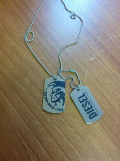 Medalioane DIESEL Dog-Tag foto