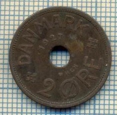 6037 MONEDA - DANEMARCA (DANMARK) - 2 ORE - ANUL 1927 -starea care se vede