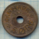 6057 MONEDA - DANEMARCA (DANMARK) - 5 ORE - ANUL 1927 -starea care se vede, Europa
