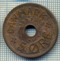 6057 MONEDA - DANEMARCA (DANMARK) - 5 ORE - ANUL 1927 -starea care se vede