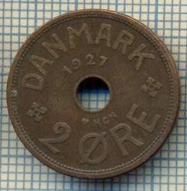 6043 MONEDA - DANEMARCA (DANMARK) - 2 ORE - ANUL 1927 -starea care se vede foto