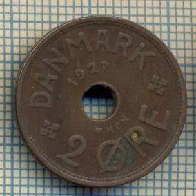 6040 MONEDA - DANEMARCA (DANMARK) - 2 ORE - ANUL 1927 -starea care se vede