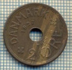 6039 MONEDA - DANEMARCA (DANMARK) - 2 ORE - ANUL 1927 -starea care se vede