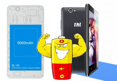 Telefon Smartphone THL Baterie 5000mAh - 5 zile CPU 8 CORE Ecran 5.0 Inch FHD gorilla glass Camera Sony 13MP foto