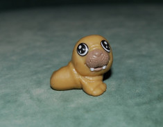 Figurina, jucarie, plastic, pui de foca, surpriza din ou Kinder, 3.5cm, colectie, decor foto