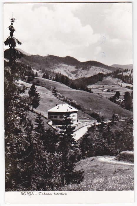 Ilustrata postala circulata 1963 RPR Borsa