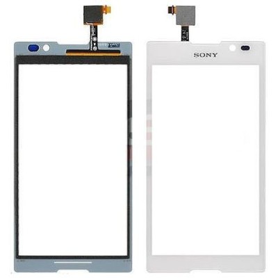 Touchscreen Sony Xperia C/S39H white original foto