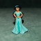 Figurina, jucarie surpriza din ou Kinder surprise, printesa Jasmine din Disney Princess, plastic, 5 cm, colectie, decor
