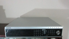 SAMSUNG SHR-2160 16 CANALE VIDEO RECORDER DVR SUPRAVEGHERE INREGISTRARE CAMERE VIDEO HARD SI USB foto