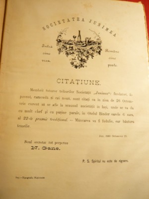 Titu Maiorescu- Insemnari zilnice 1881-1886 vol.II 1939 ,ingrijita I.Radulescu foto