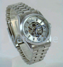 Ceas dama Automatic GOER White Edition CEL MAI MIC PRET Grantat foto