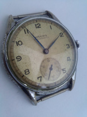 Ceas militar mecanic Moeris Antimagnetic, 33mm, 13 &amp;#039;&amp;#039;&amp;#039; , fabricat in Elvetia, perioada anilor &amp;#039;40 - &amp;#039;50 foto