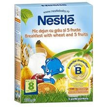 Cereale Mic Dejun Grau 5 Fructe Nestle 250gr Cod: 5601001014871 foto