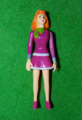 Figurina, jucarie, personaj desen animat Daphne Blake din Scooby-Doo; 13 cm foto