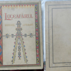 Luceafarul , revista literara , Sibiu , 1911 , an complet in legatura de lux