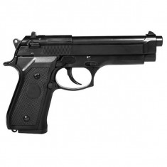 Pistol Airsoft semaiutomat Beretta M9 STTI-autonomie mare-piese metalice interior-autocuratare-puternic-putere crescuta+greengas+200bile foto