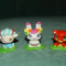 Lot 3 figurine surpriza Kinder Winx Club, Love &amp; Pet, Milly, Pepe, Belle, anime