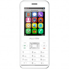 Telefon mobil ALLVIEW M7 Start Dual Sim Alb foto