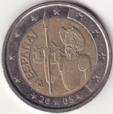 Regatul Spaniei - 2 Euro 2005 - Don Quijote foto