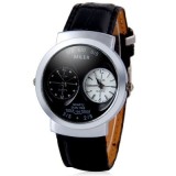 Cumpara ieftin Ceas MILLER Barbatesc - Dual Time cu 2 Ceasuri, Casual, Quartz