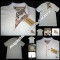 TRICOU ALB BARBATI 5XL GEN FIRMA BURBERRY MANECA SCURTA GULER 100% BUMBAC 66