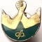 T3. INSIGNA TIP PIN SPORT Skandenberg / Arm wrestling - dimensiune 20 x 20 mm **