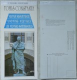 Cumpara ieftin Pliant cu 12 carti postale detasabile cu vestigii ale Muzeului de istorie Tomis - Constanta, Necirculata, Romania de la 1950