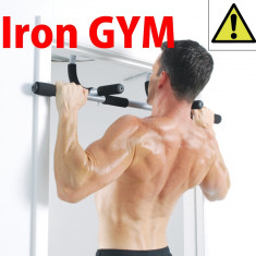 Iron gym Bara de TRACTIUNI Aparat De Forta foto