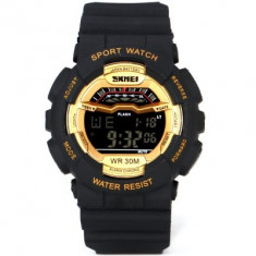 Ceas Sport SKMEI 1012 - Militar , Barbatesc , LED , Curea Silicon , Quartz foto