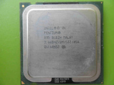 Procesor Intel Pentium Dual Core D 805 2.66GHz 2MB fsb 533 SL8ZH socket 775 foto