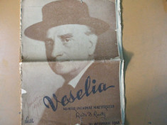 Veselia Radu D. Rosetti numar inchinat maestrului 30 octombrie 1943 foto