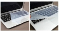 Folie silicon de protectie pentru tastatura laptopului 46.5x14.5 foto