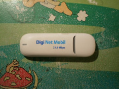 MODEM 3G - Huawei E3131 - 21 Mbps - DECODAT - Stick USB Cartela SIM Internet Mobil Cosmote Orange Vodafone RDS-RCS-DIGI foto