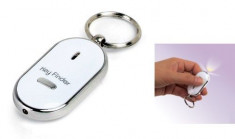 Breloc Gasitor Chei - Key Finder - Semnal Sonor si Luminos LED foto