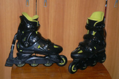 Role Rollerblade Fusion MX marimea 41, roti silicon, ABEC 5, in stare buna foto