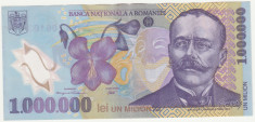 (2) BANCNOTA ROMANIA - 1.000.000 LEI 2003 - POLYMER, VALOARE NOMINALA MARE foto