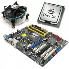 KIT PLACA DE BAZA ASUS P5B-V + CPU CORE 2 DUO E6320 + COOLER | LGA 775 | GARANTIE 12 LUNI foto